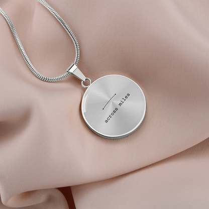 Across Miles Necklace – A Quiet Reminder When Distance Feels Heavy