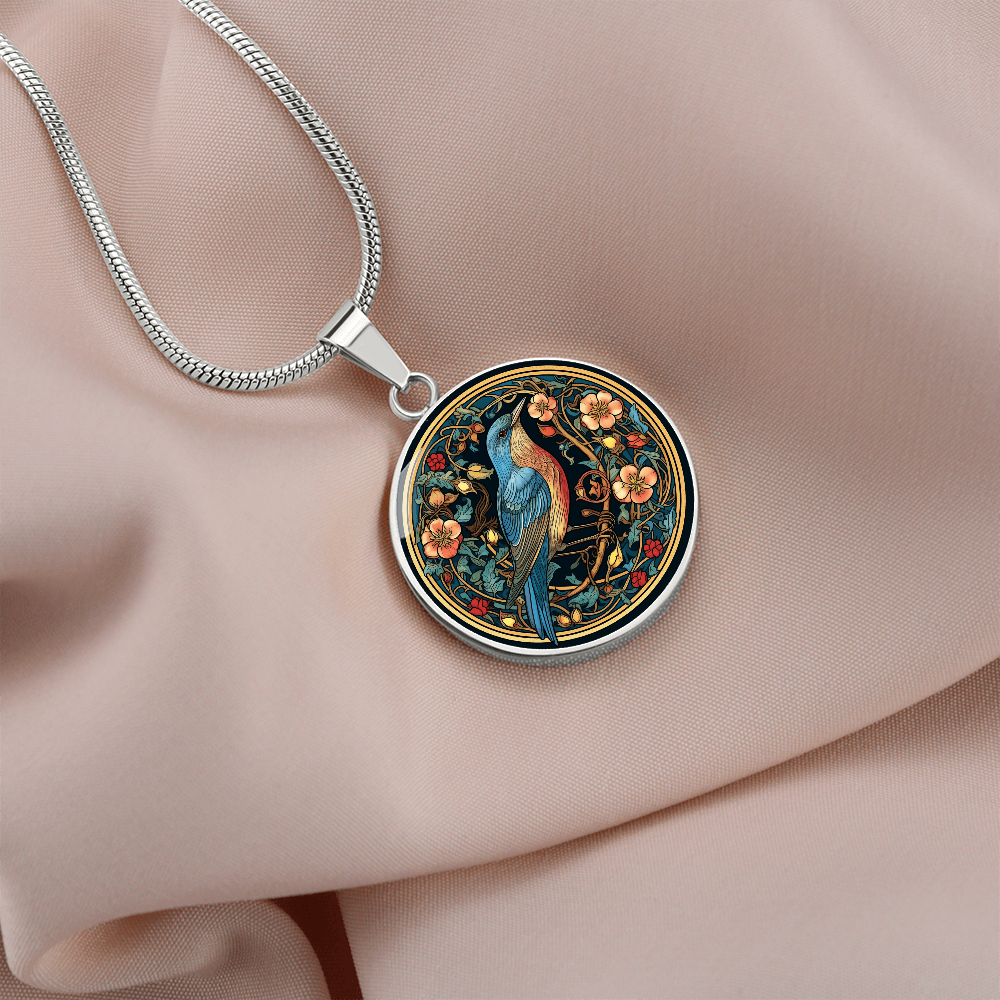 Mockingbird Necklace – Beautiful Songbird Pendant Jewelry