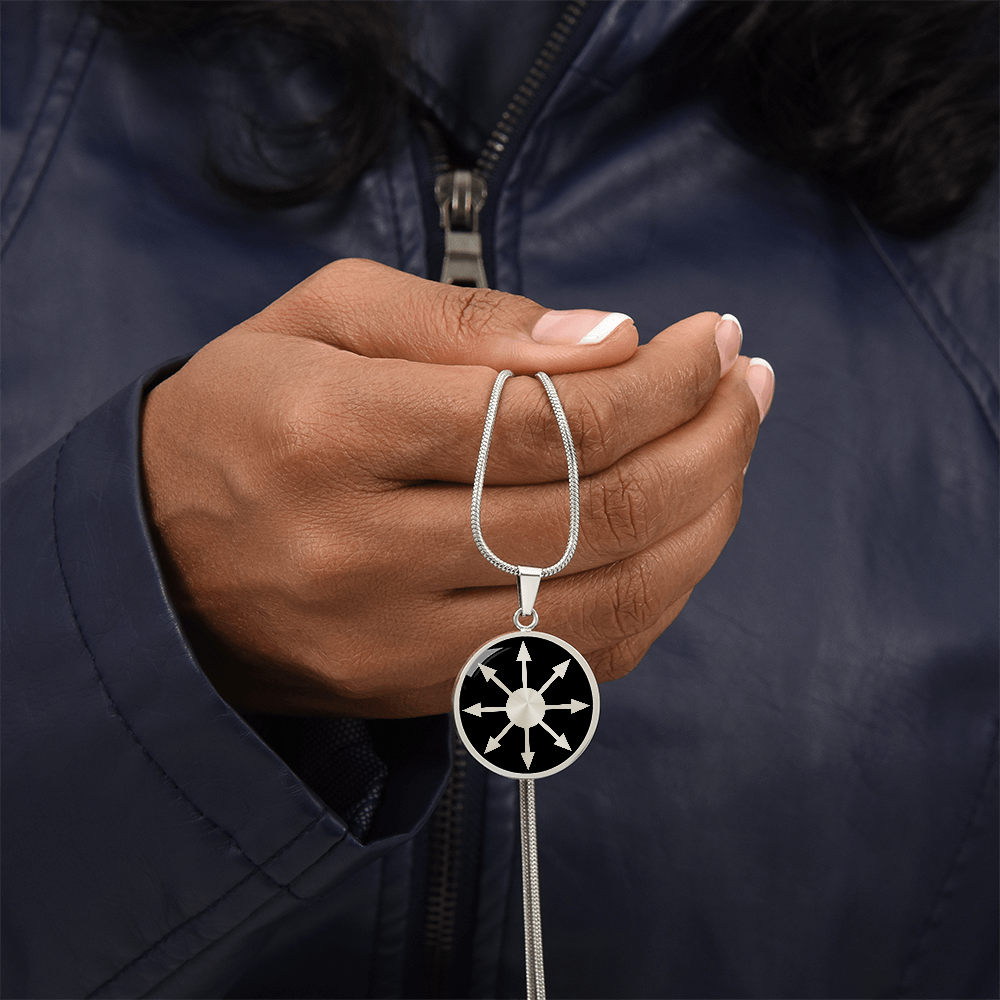 Chaos Star Necklace – Eight-Pointed Symbol of Chaos Pendant
