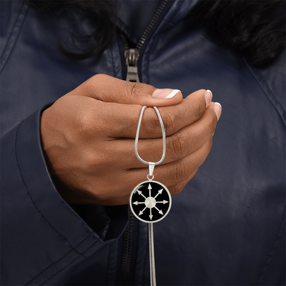 Chaos Star Necklace – Eight-Pointed Symbol of Chaos Pendant