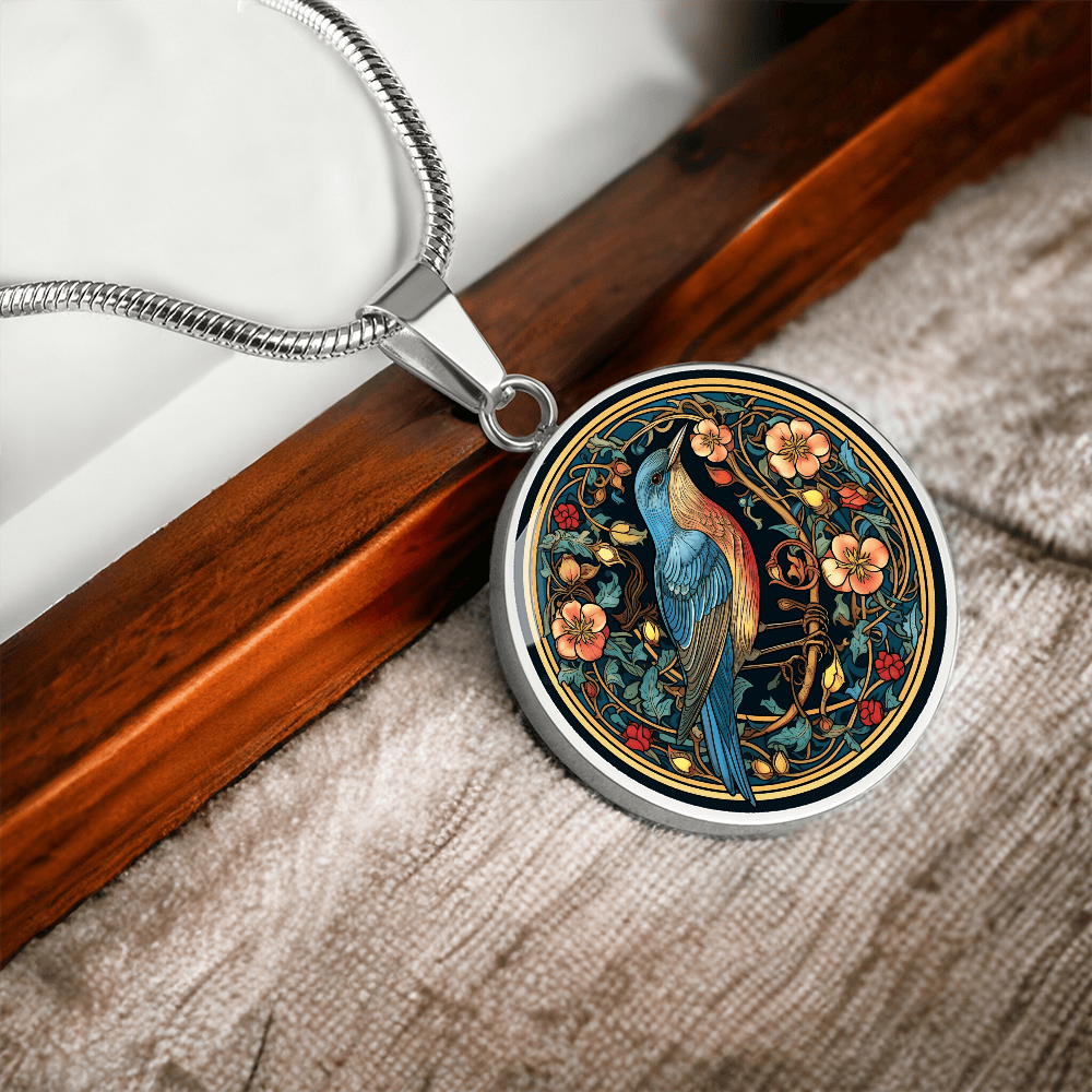Mockingbird Necklace – Beautiful Songbird Pendant Jewelry