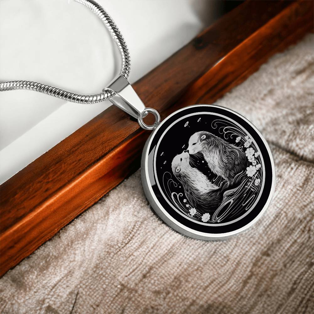 Sea Otter Necklace – Ocean-Inspired Otter Pendant Jewelry