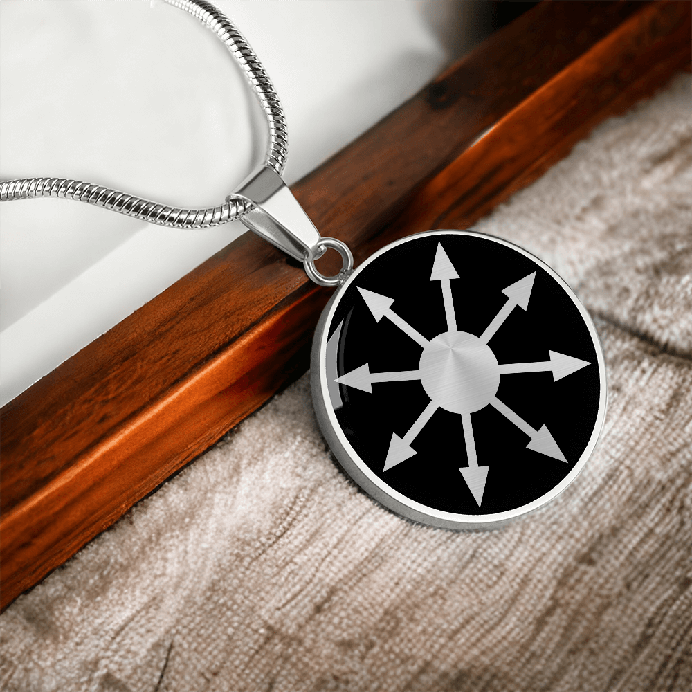 Chaos Star Necklace – Eight-Pointed Symbol of Chaos Pendant