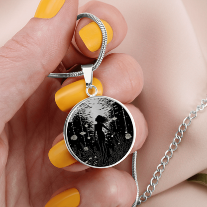 Scuba Diving Necklace – Female Diver Pendant Jewelry
