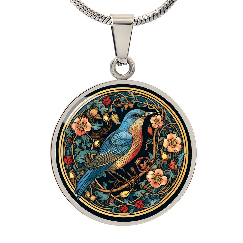 Mockingbird Necklace – Beautiful Songbird Pendant Jewelry