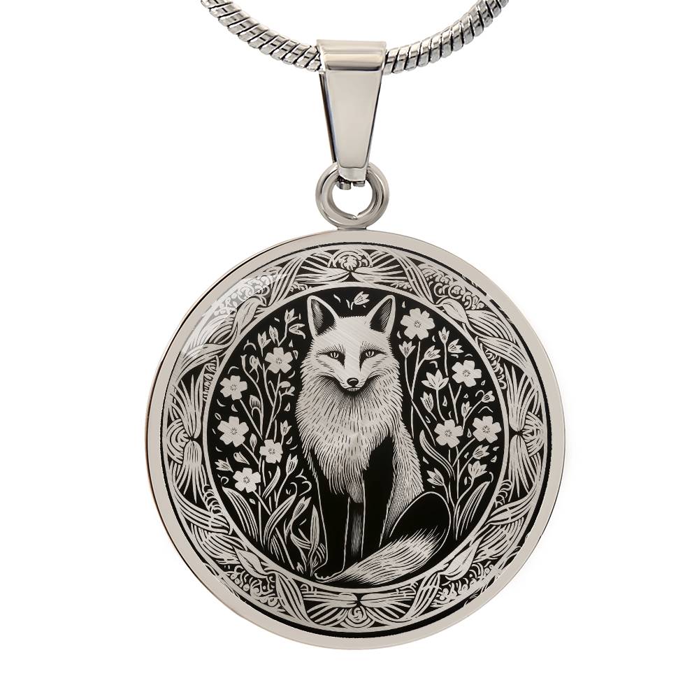 Fox Necklace – Charming Woodland Fox Pendant Jewelry