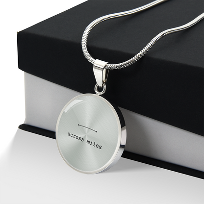 Across Miles Necklace – A Quiet Reminder When Distance Feels Heavy