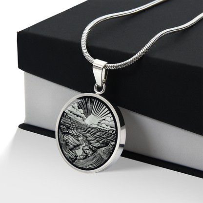 Grand Canyon Necklace – National Park Landscape Pendant