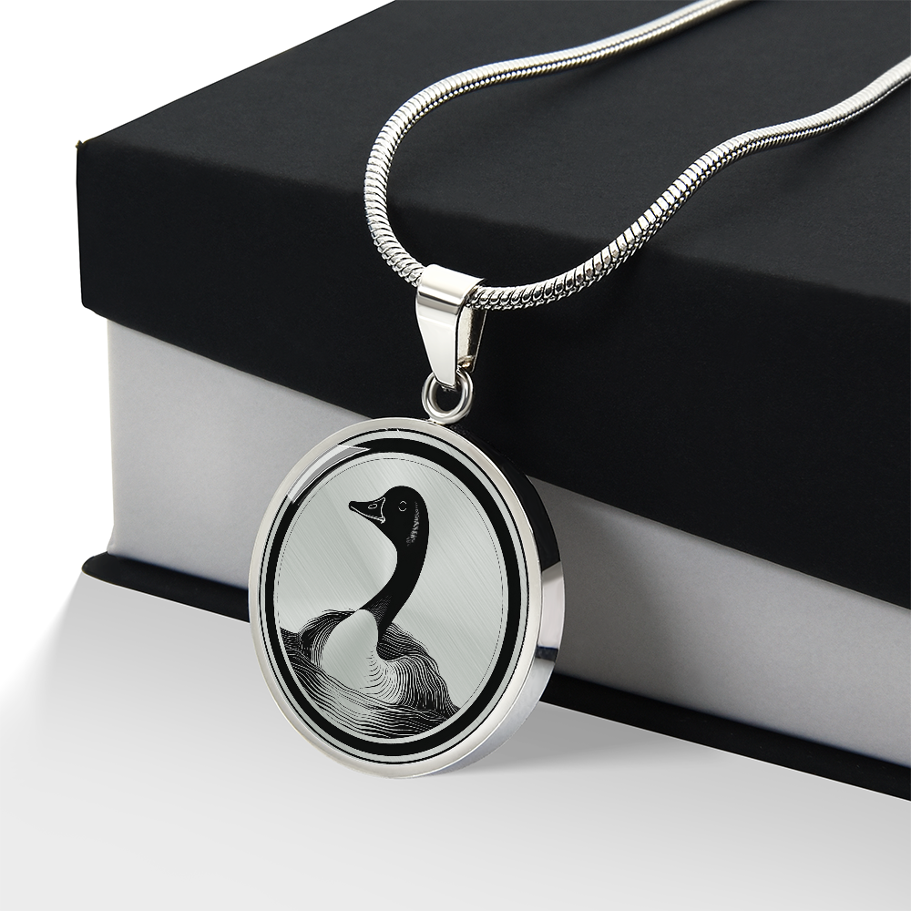 Goose Pendant Necklace – Charming Bird & Wildlife Jewelry
