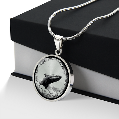 Breaching Whale Necklace – Ocean Wildlife Pendant