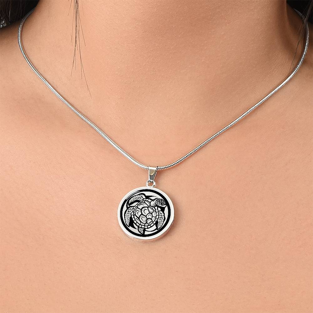 Turtle Necklace – Nature-Inspired Turtle Pendant Jewelry