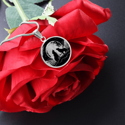 Howling Wolves Necklace – Wolf Pack Pendant Jewelry