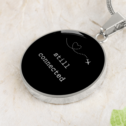 Still Connected Necklace – Long Distance Relationship Gift | Minimalist Love Keepsake