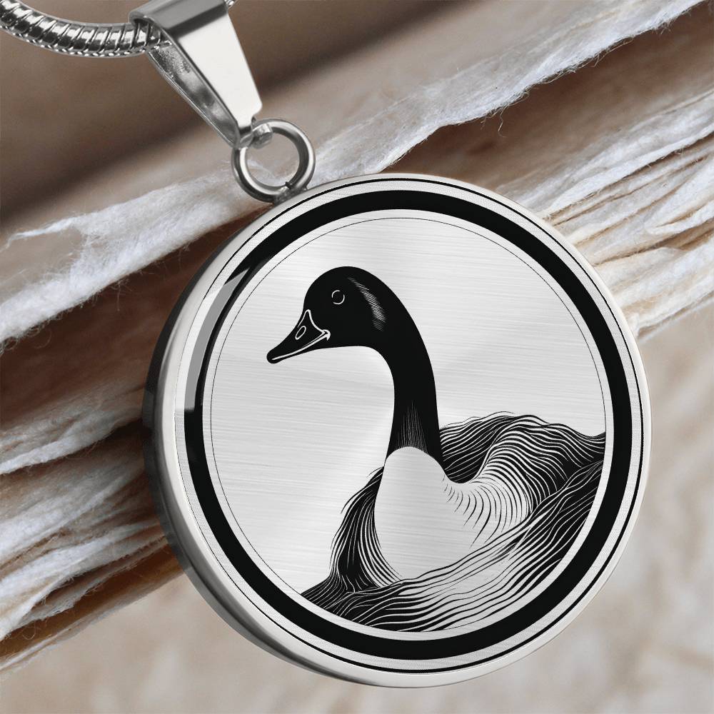 Goose Pendant Necklace – Charming Bird & Wildlife Jewelry