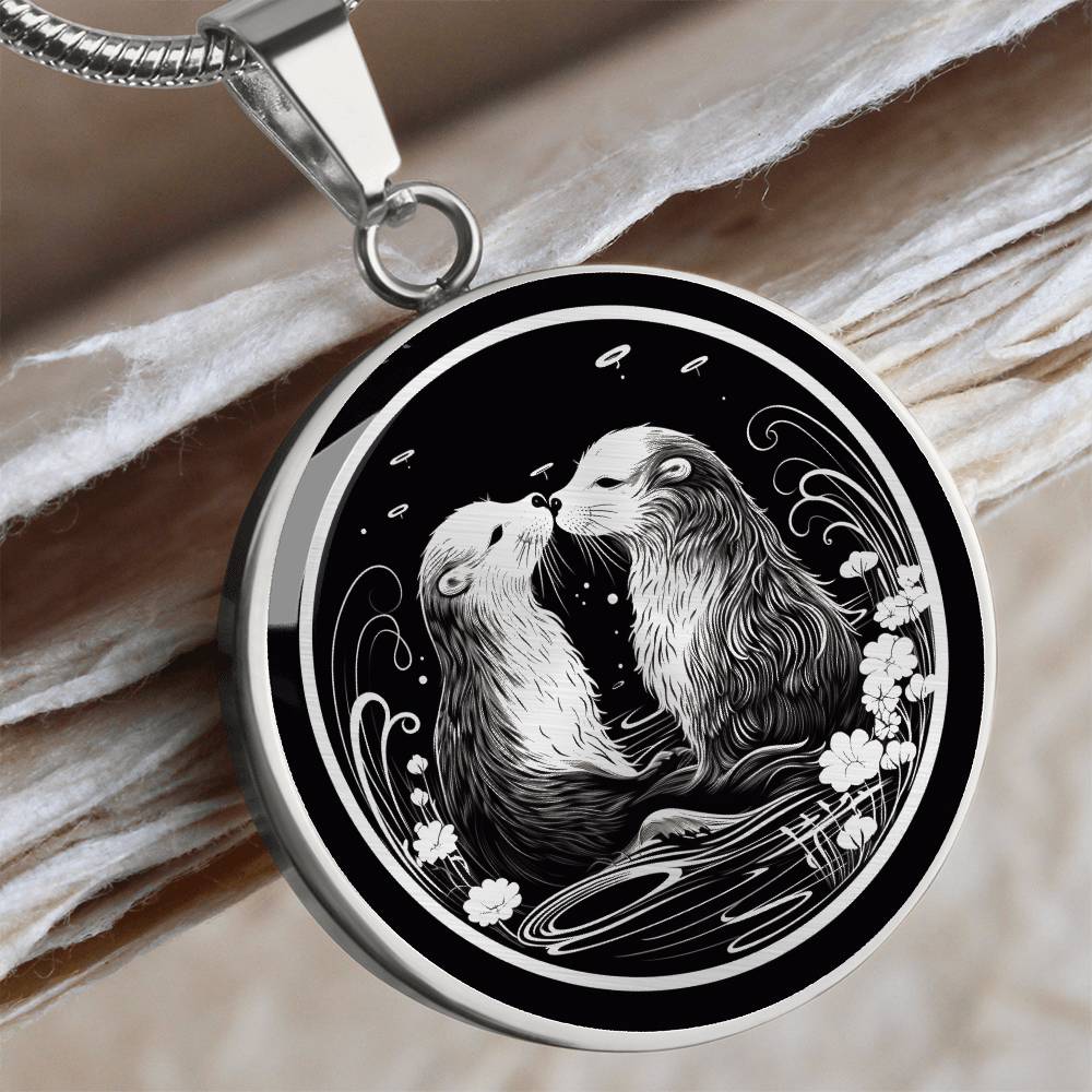 Sea Otter Necklace – Ocean-Inspired Otter Pendant Jewelry