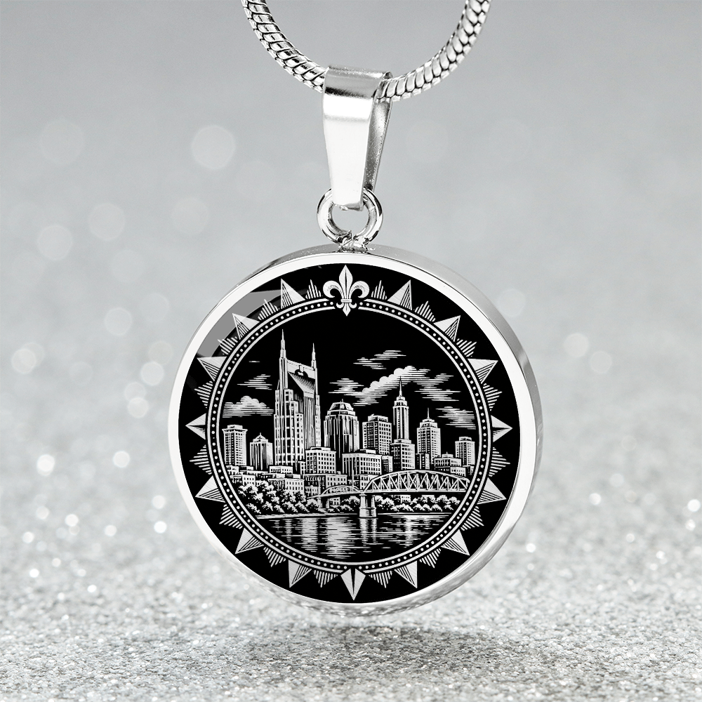Nashville Skyline Necklace – Music City Pendant