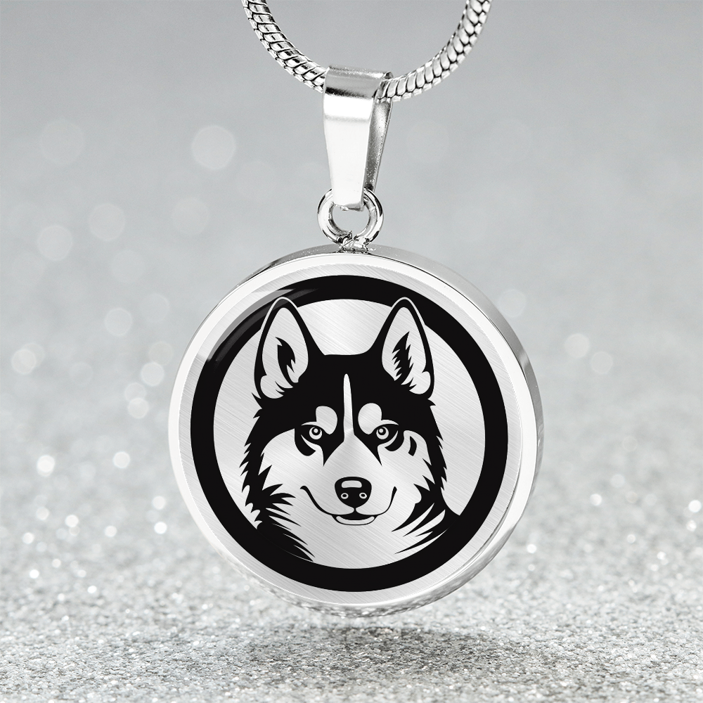 Husky Necklace – Siberian Husky Pendant for Dog Lovers