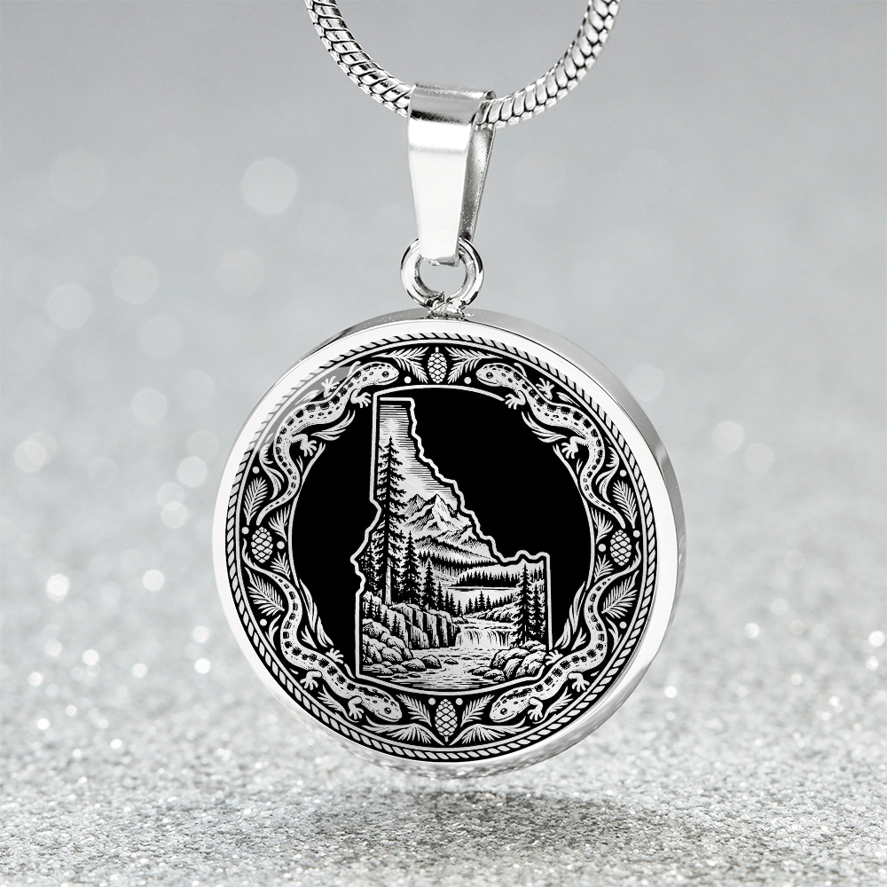 Idaho Wilderness Necklace – Giant Salamander Pendant