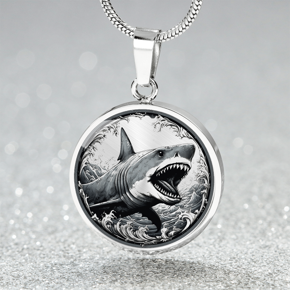 Great White Shark Necklace – Ocean Predator Pendant