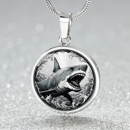 Great White Shark Necklace – Ocean Predator Pendant