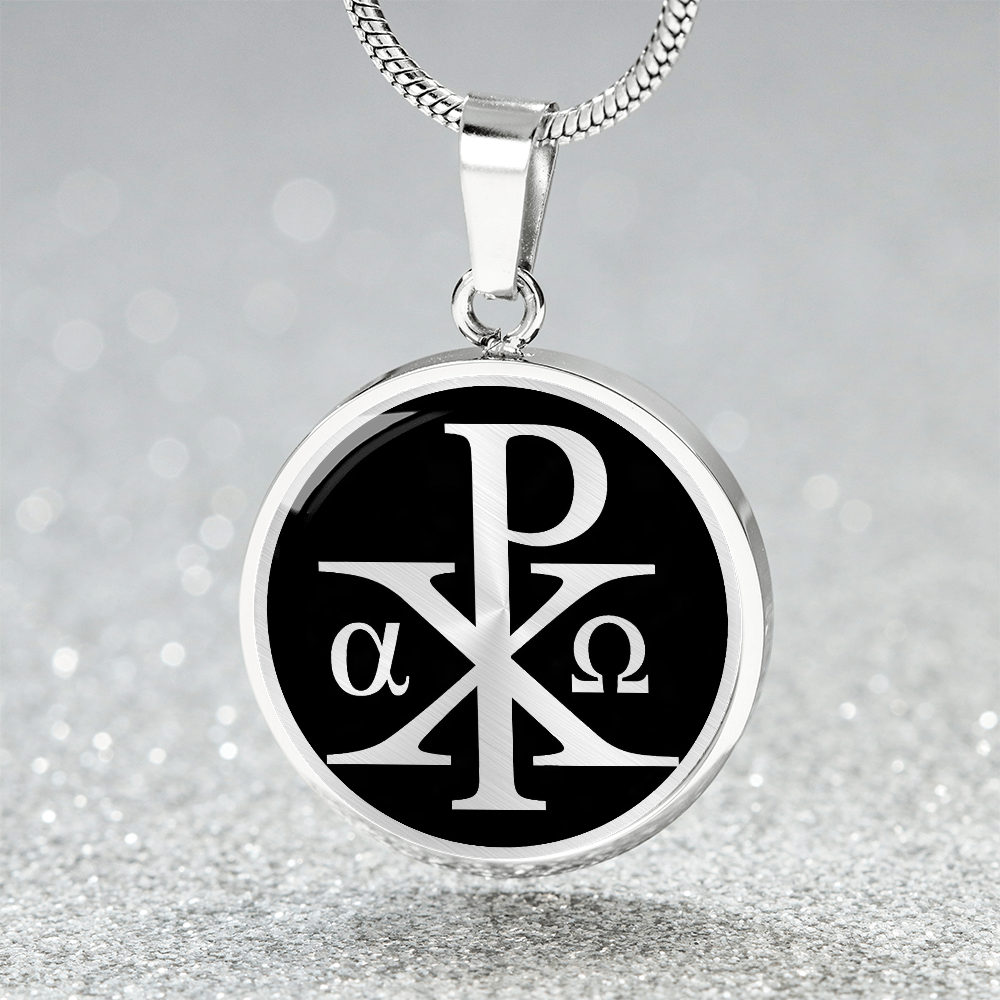 Chi Rho Necklace – Early Christian Symbol Pendant