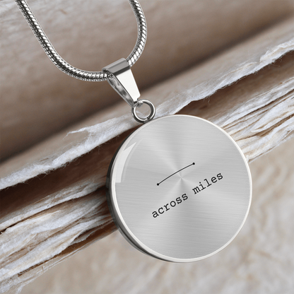Across Miles Necklace – A Quiet Reminder When Distance Feels Heavy