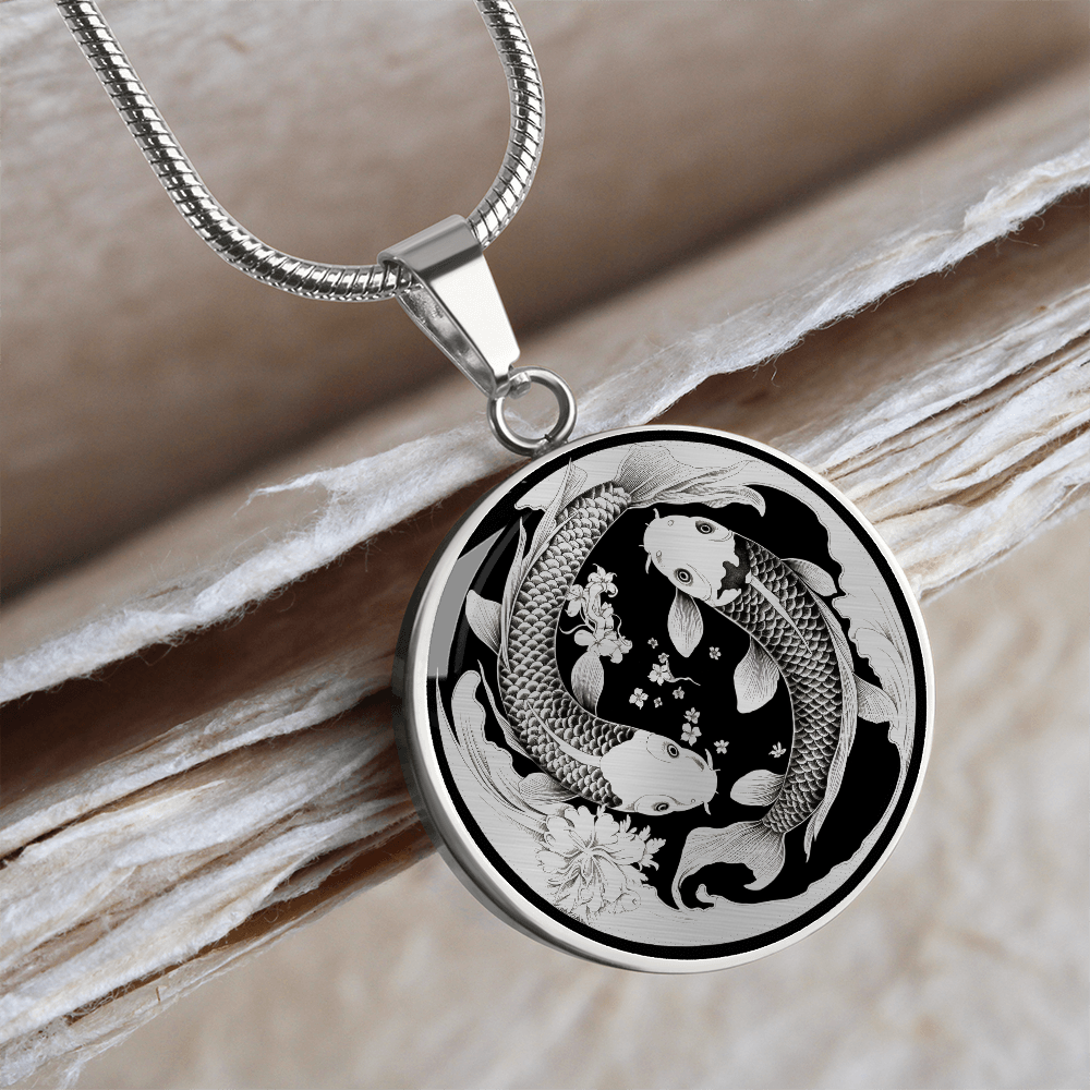 Koi Fish Pendant Necklace – Japanese-Inspired Fish Jewelry