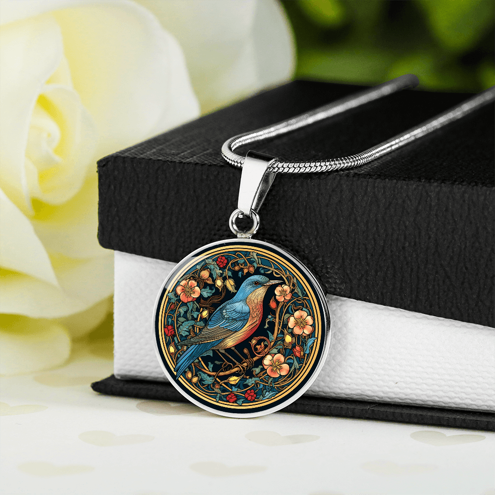 Mockingbird Necklace – Beautiful Songbird Pendant Jewelry