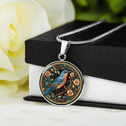 Mockingbird Necklace – Beautiful Songbird Pendant Jewelry