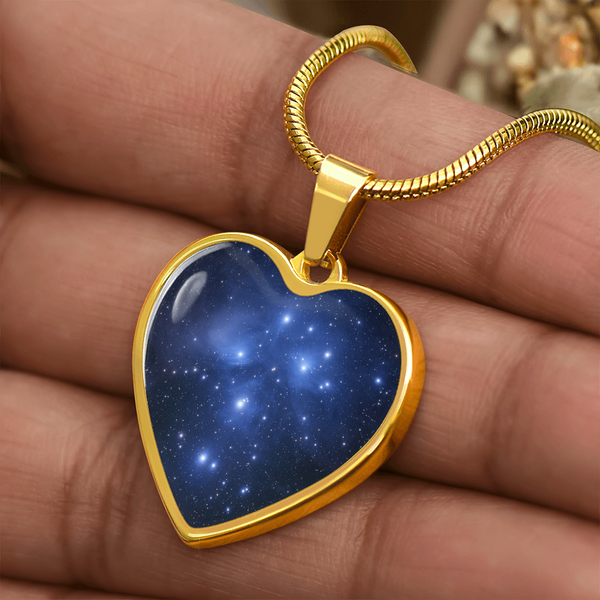 Pleiades Star Cluster Necklace – Seven Sisters Celestial Jewelry