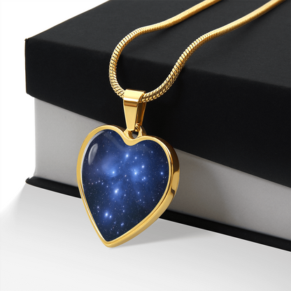 Pleiades Star Cluster Necklace – Seven Sisters Celestial Jewelry