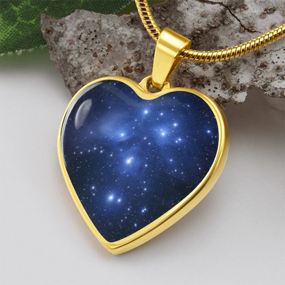 Pleiades Star Cluster Necklace – Seven Sisters Celestial Jewelry