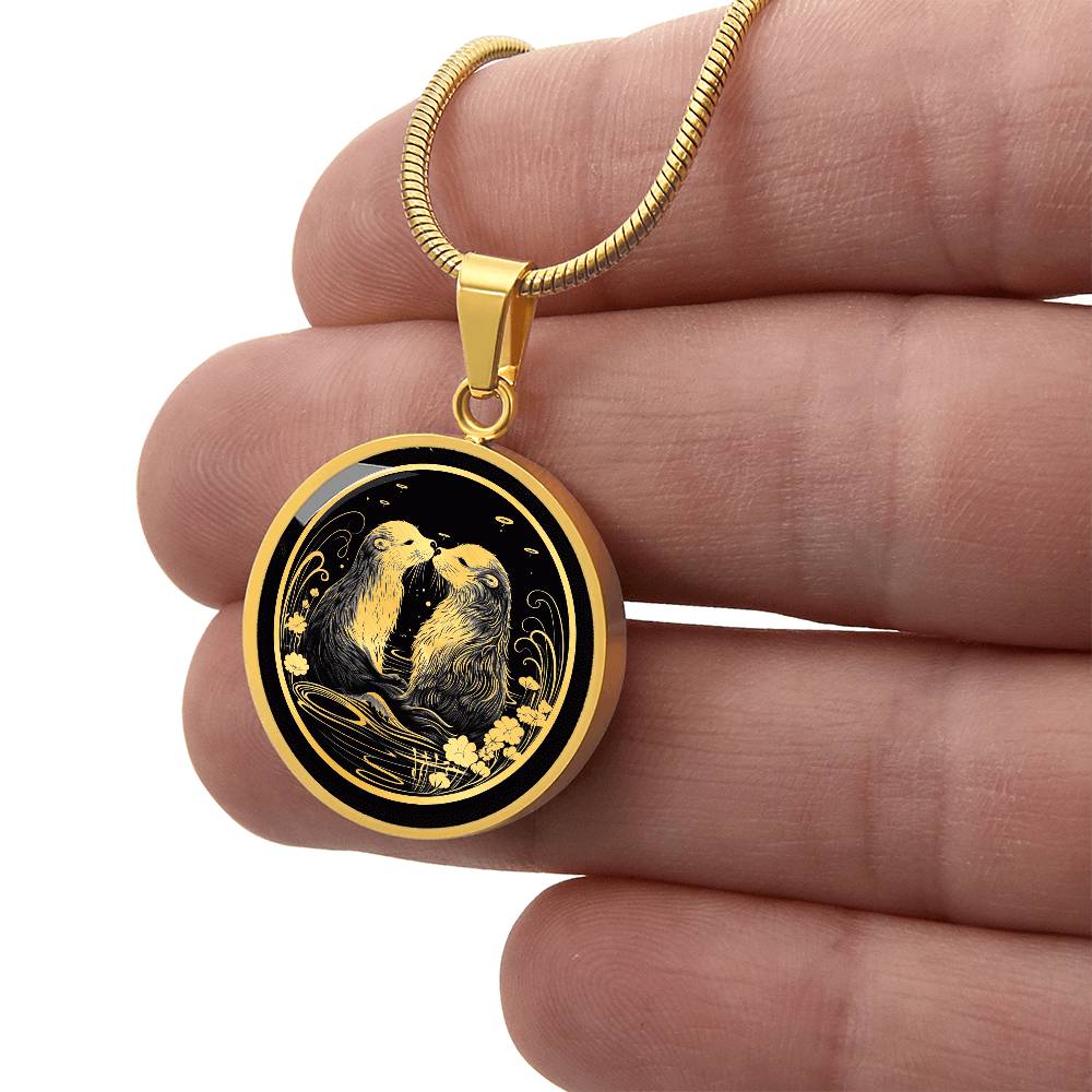Sea Otter Necklace – Ocean-Inspired Otter Pendant Jewelry