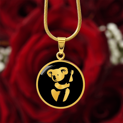 Koala Necklace – Cute Australian Wildlife Pendant Jewelry