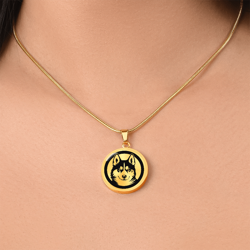 Husky Necklace – Siberian Husky Pendant for Dog Lovers