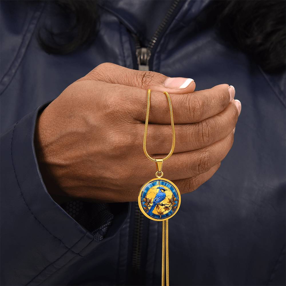 Blue Jay Necklace – Beautiful Bird Pendant Jewelry