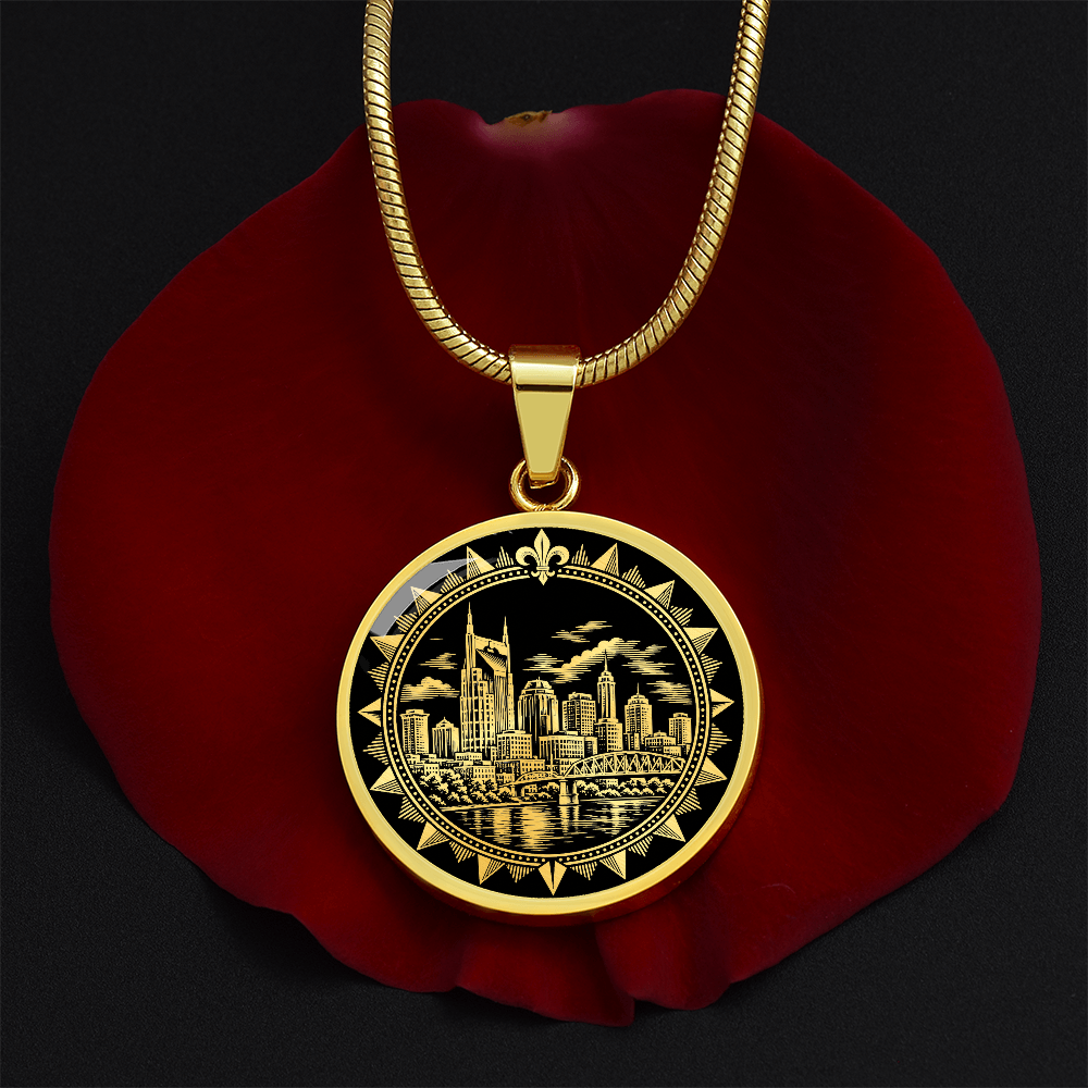 Nashville Skyline Necklace – Music City Pendant