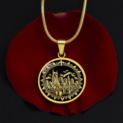 Nashville Skyline Necklace – Music City Pendant