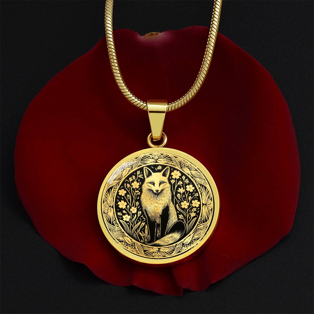 Fox Necklace – Charming Woodland Fox Pendant Jewelry
