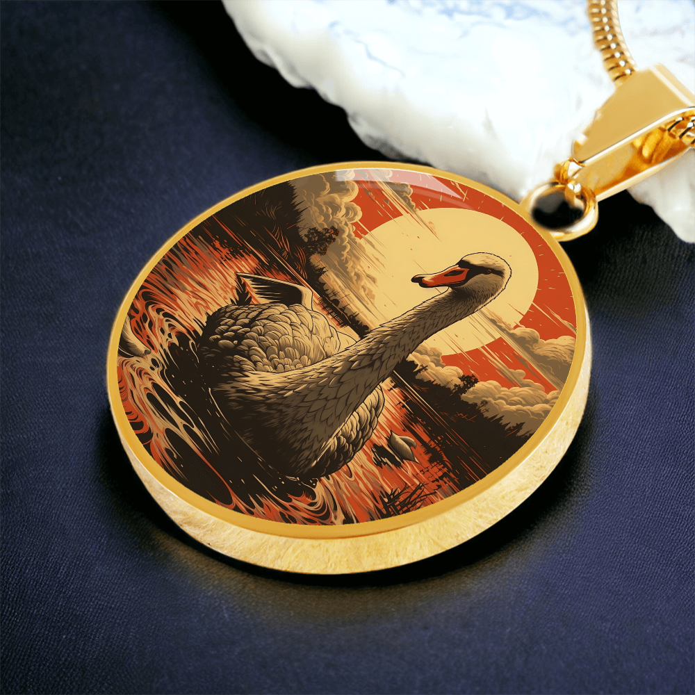 Swan Necklace – Elegant Swan Pendant & Bird Jewelry