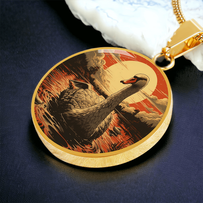 Swan Necklace – Elegant Swan Pendant & Bird Jewelry