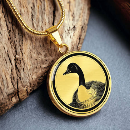 Goose Pendant Necklace – Charming Bird & Wildlife Jewelry