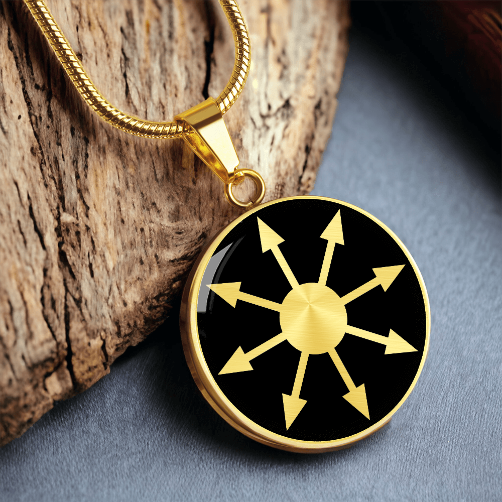 Chaos Star Necklace – Eight-Pointed Symbol of Chaos Pendant