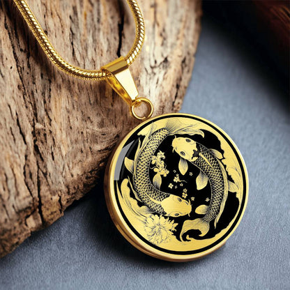 Koi Fish Pendant Necklace – Japanese-Inspired Fish Jewelry