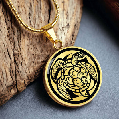 Turtle Necklace – Nature-Inspired Turtle Pendant Jewelry