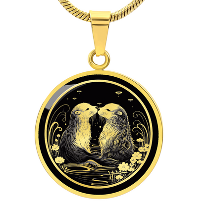 Sea Otter Necklace – Ocean-Inspired Otter Pendant Jewelry