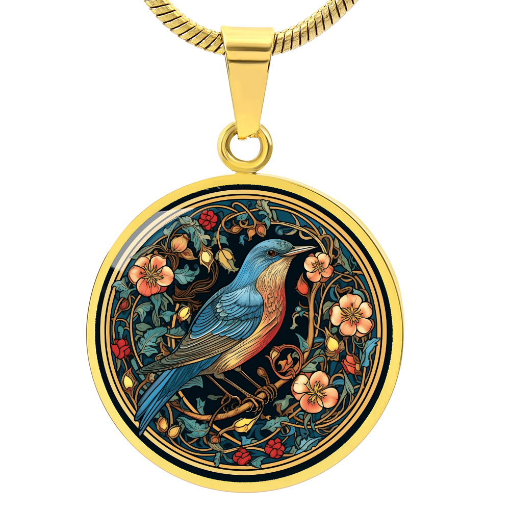 Mockingbird Necklace – Beautiful Songbird Pendant Jewelry
