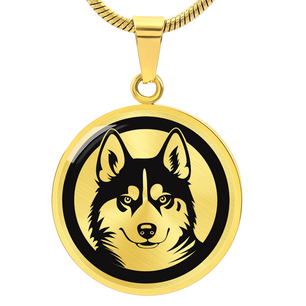Husky Necklace – Siberian Husky Pendant for Dog Lovers