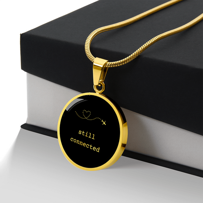 Still Connected Necklace – Long Distance Relationship Gift | Minimalist Love Keepsake