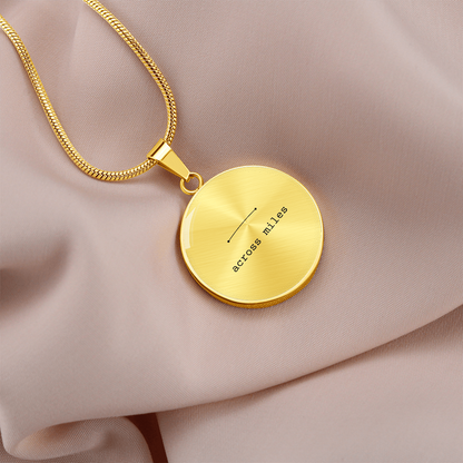 Across Miles Necklace – A Quiet Reminder When Distance Feels Heavy